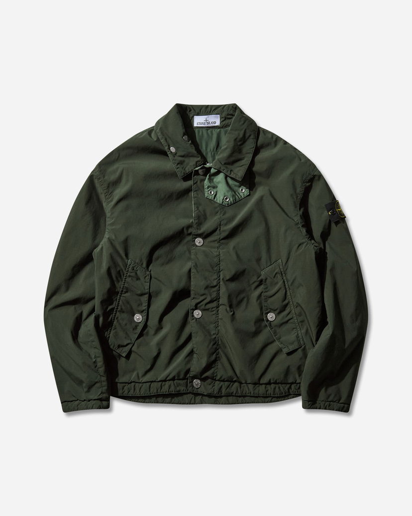 Bunda Stone Island Light Compact Touch Poly-TC Coach Jacket Zelené | K2S15-Q100015-S0042 V005E
