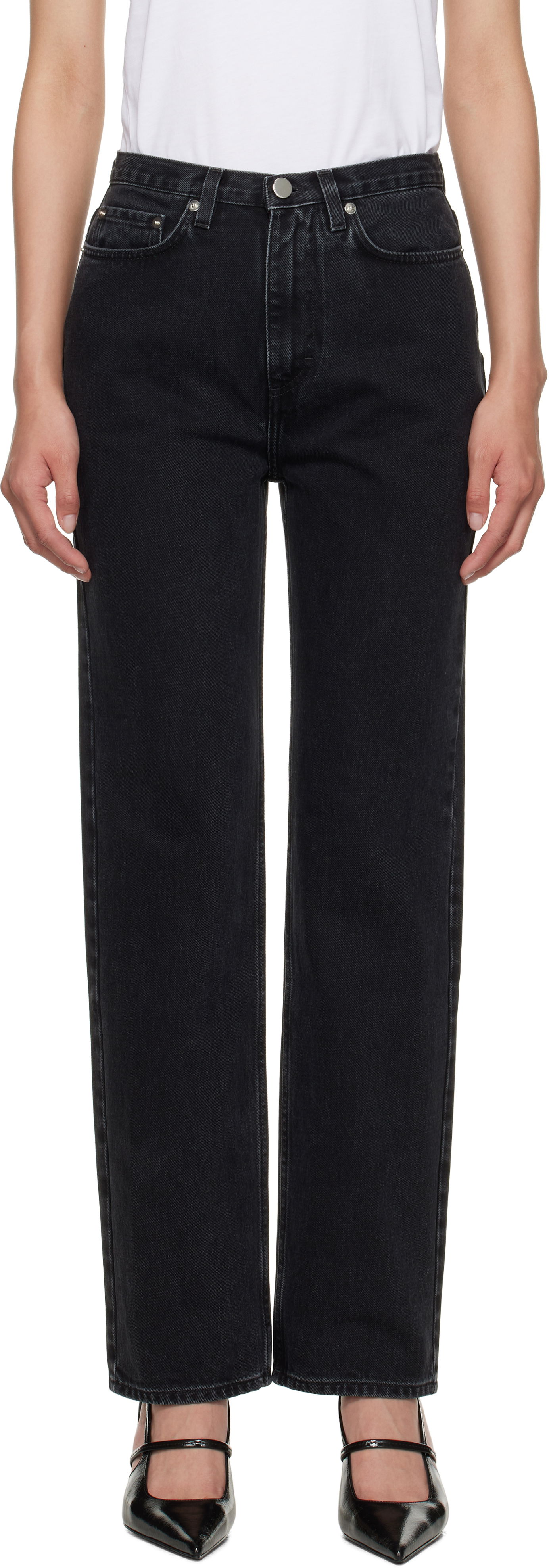 Džínsy Loulou de Saison Loulou de Saison Jude Jeans Čierna | JUDE, 0