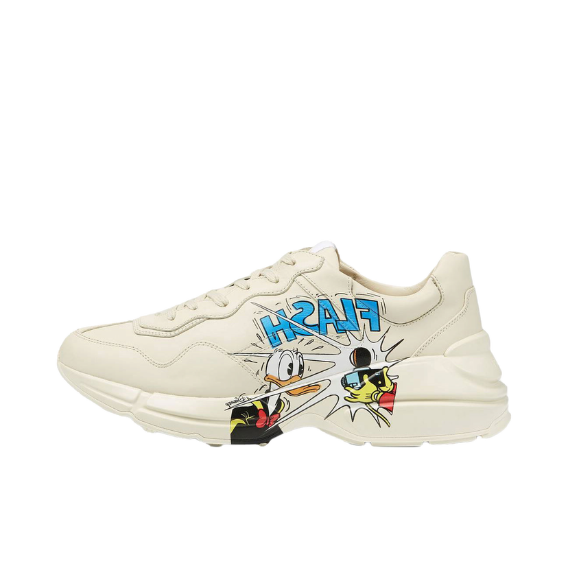 Tenisky a topánky Gucci Rhyton x Disney Donald Duck Béžová | 646509 DRW00 9522