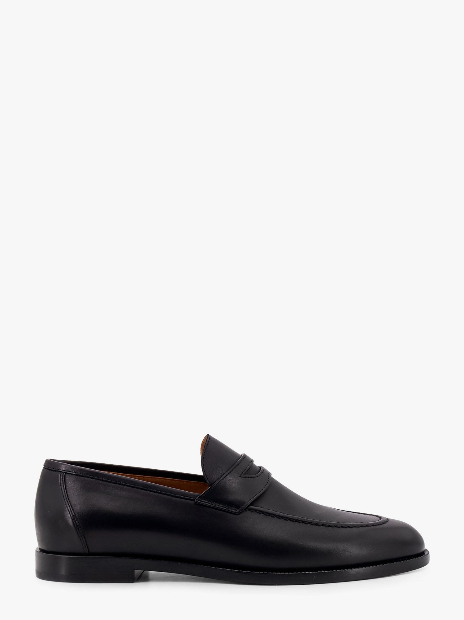 Tenisky a topánky Loro Piana Black Leather Loafers Čierna | FAP54288000, 0