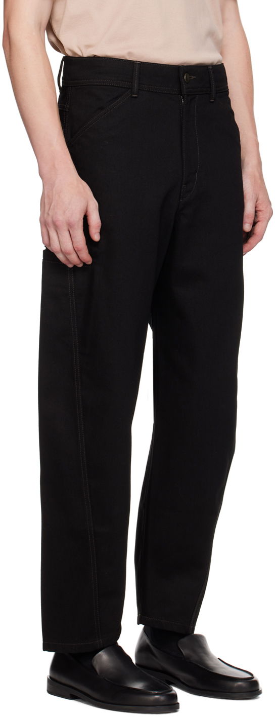 Džínsy LEMAIRE Workwear Jeans Čierna | PA1102 LD1000, 1