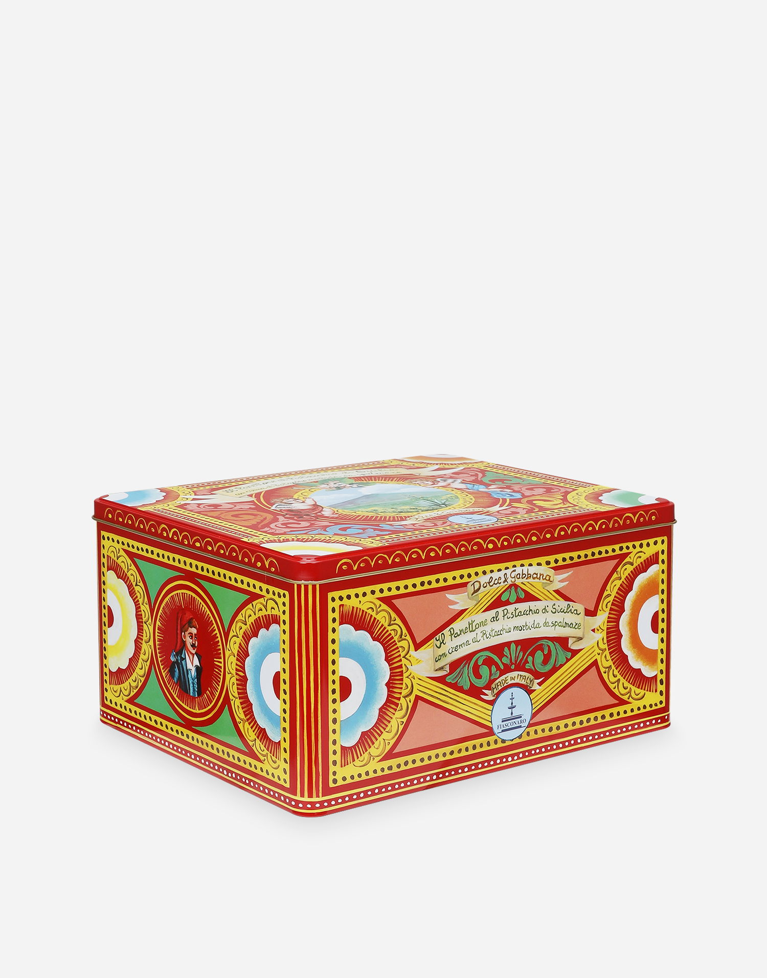 Home decor Dolce & Gabbana Pistachio Panettone With A Velvety Pistachio Cream Rôznofarebný | PN0803RED2083000, 1