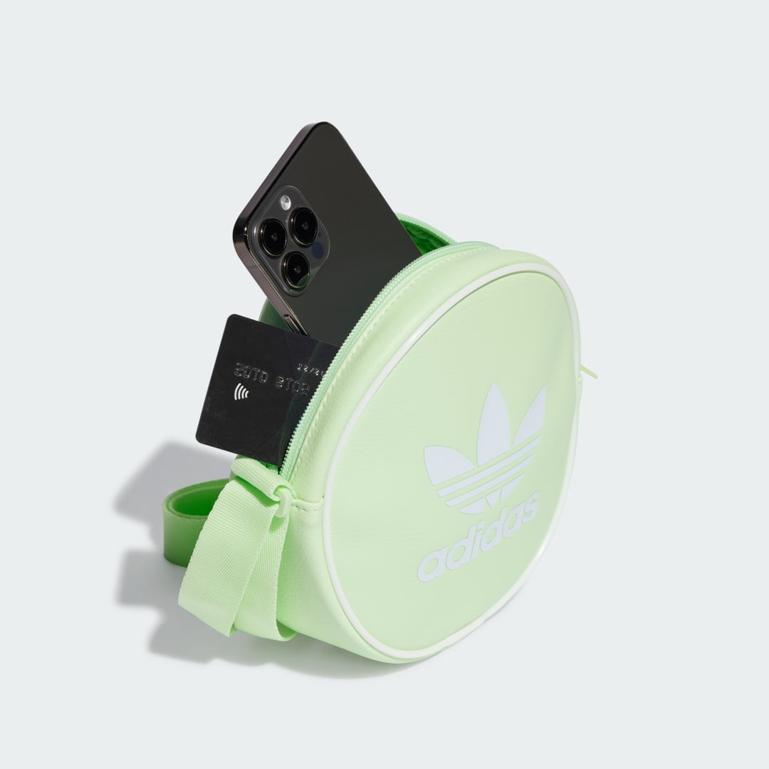 Taška cez rameno adidas Performance Round Crossbody Bag Zelené | IT4829, 1