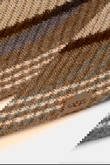 Klobúk UGG Striped Rib Knit Wool Blend Hat Rôznofarebný | 102723, 2