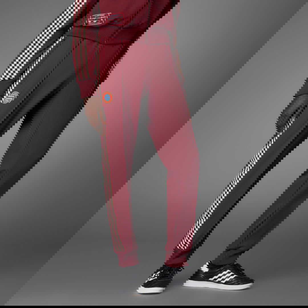 Tepláky adidas Performance FC Bayern Terrace Icons Track Pants Vínová | JF0588, 0