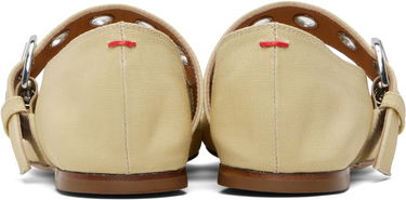 Starostlivosť o obuv Aeyde Aeyde Uma Eyelet Mary-Jane Ballerina Flats Béžová | A11-FL-RKLS08FL159-SS25-957-069, 1