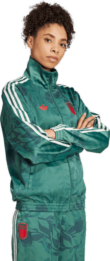 Bunda adidas Performance Italy Track Jacket Zelené | JJ0348, 3