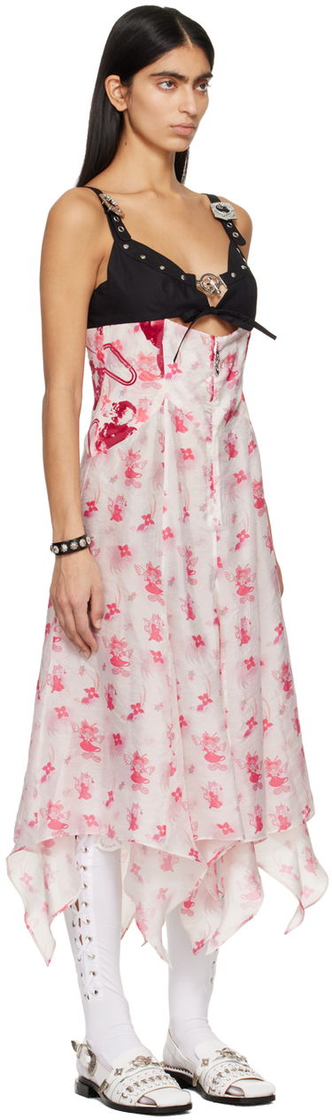 Šaty Chopova Lowena Chopova Lowena Suski Midi Dress Ružová | 1323, 1
