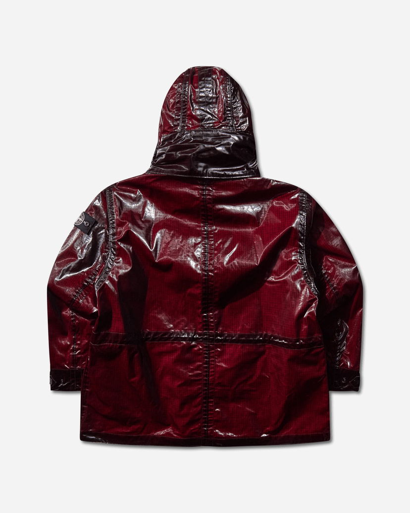 Parka Stone Island Uneven Ripstop Prismatico Hooded Parka Vínová | K2S15-4100079-S0237 V0012