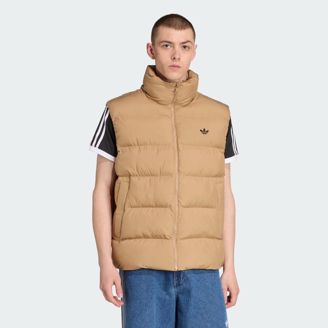 Vesta adidas Performance Puffer Vest Hnedá | JX4124, 0