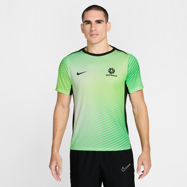 Tričko Nike Australia Academy Pro Dri-FIT Pre-Match Football Short Sleeve T-Shirt Zelené | FQ9037-369, 1