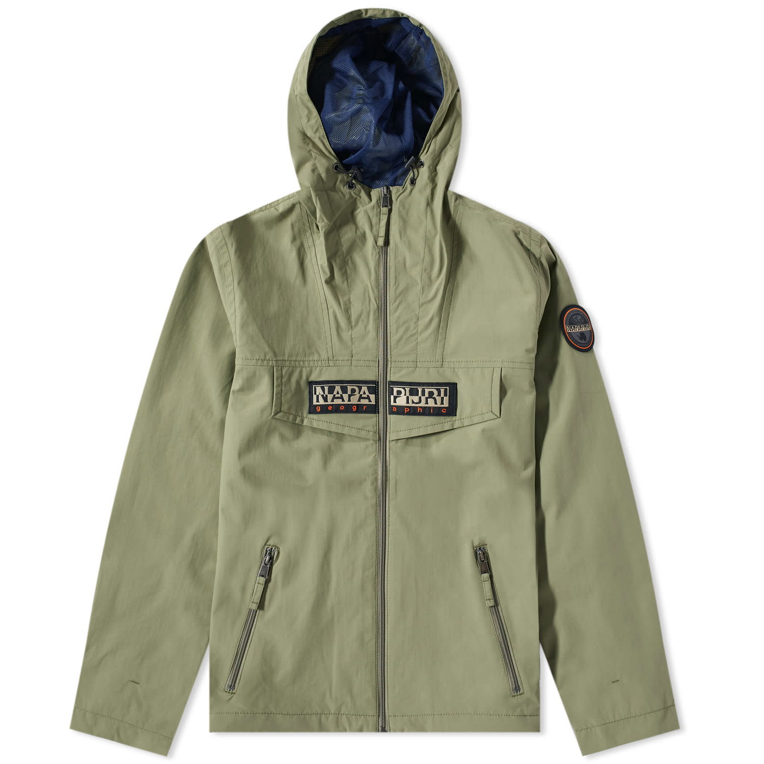 Vetrovka Napapijri Rain Forest Zip Up Jacket Zelené | NP0A4H2O-GAE1, 0