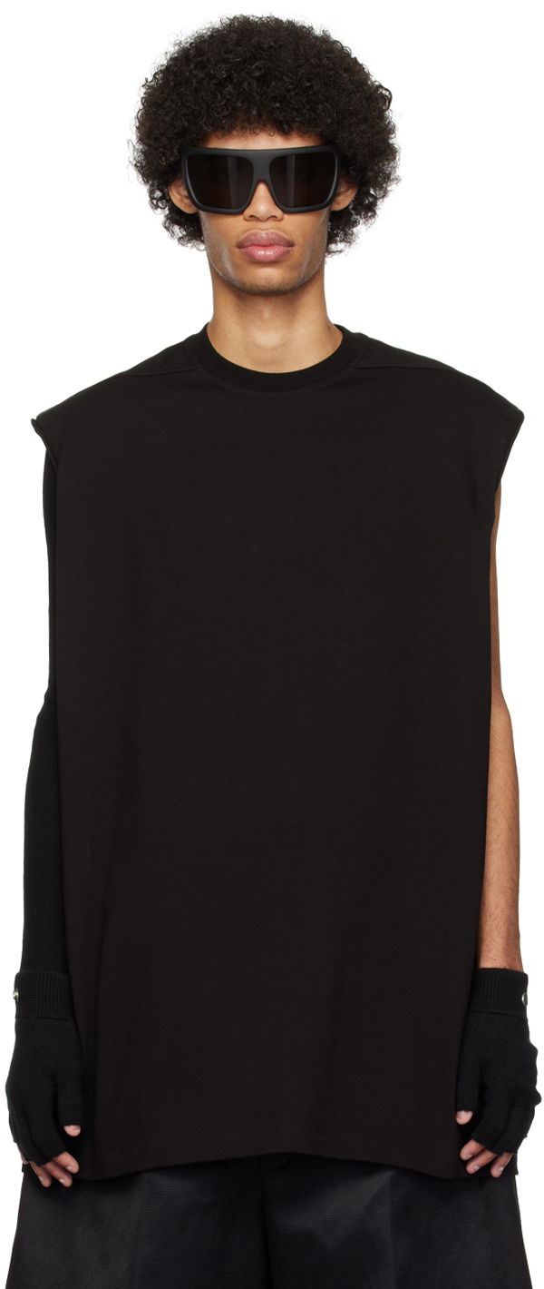 Tričko Rick Owens Tarp T-Shirt Čierna | RU01D3160 BA, 0