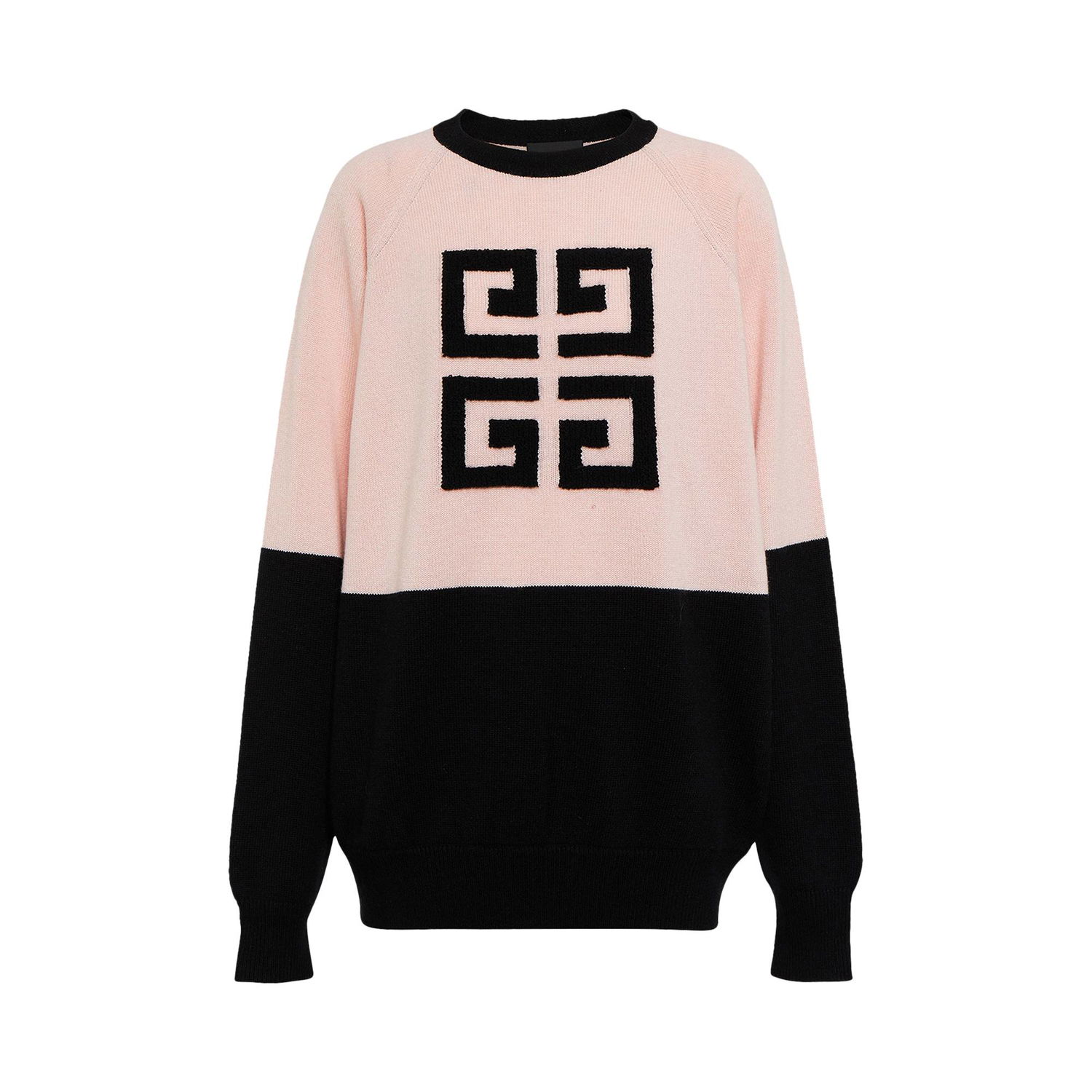 Sveter Givenchy 4G Bi Color Crewneck Ružová | BW908N4ZBA 024, 1