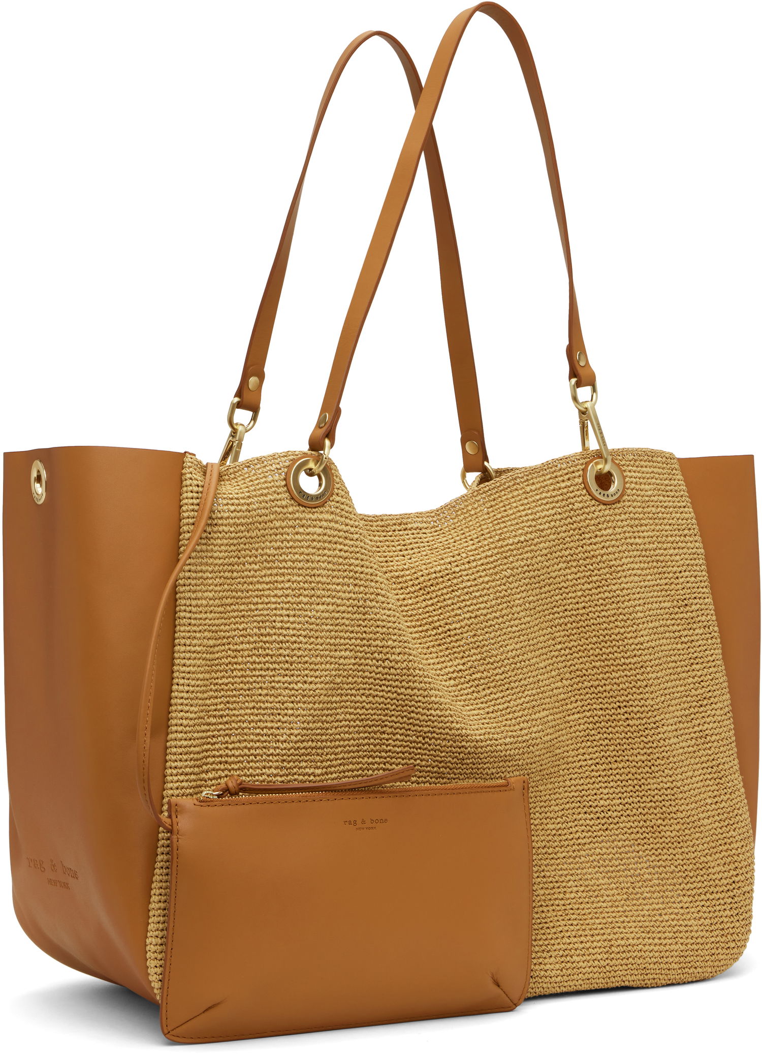Tote bag rag & bone Rag & Bone Revival Summer City Tote Hnedá | WHH22S1001PS01, 1