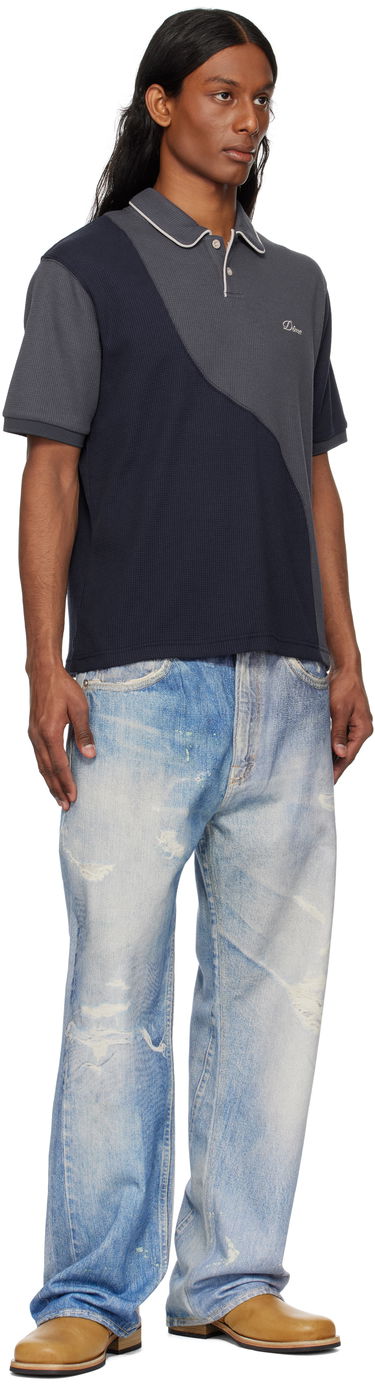 Polo tričko Dime Dime Waffle Polo Šedá | DIME2SP256IND, 3