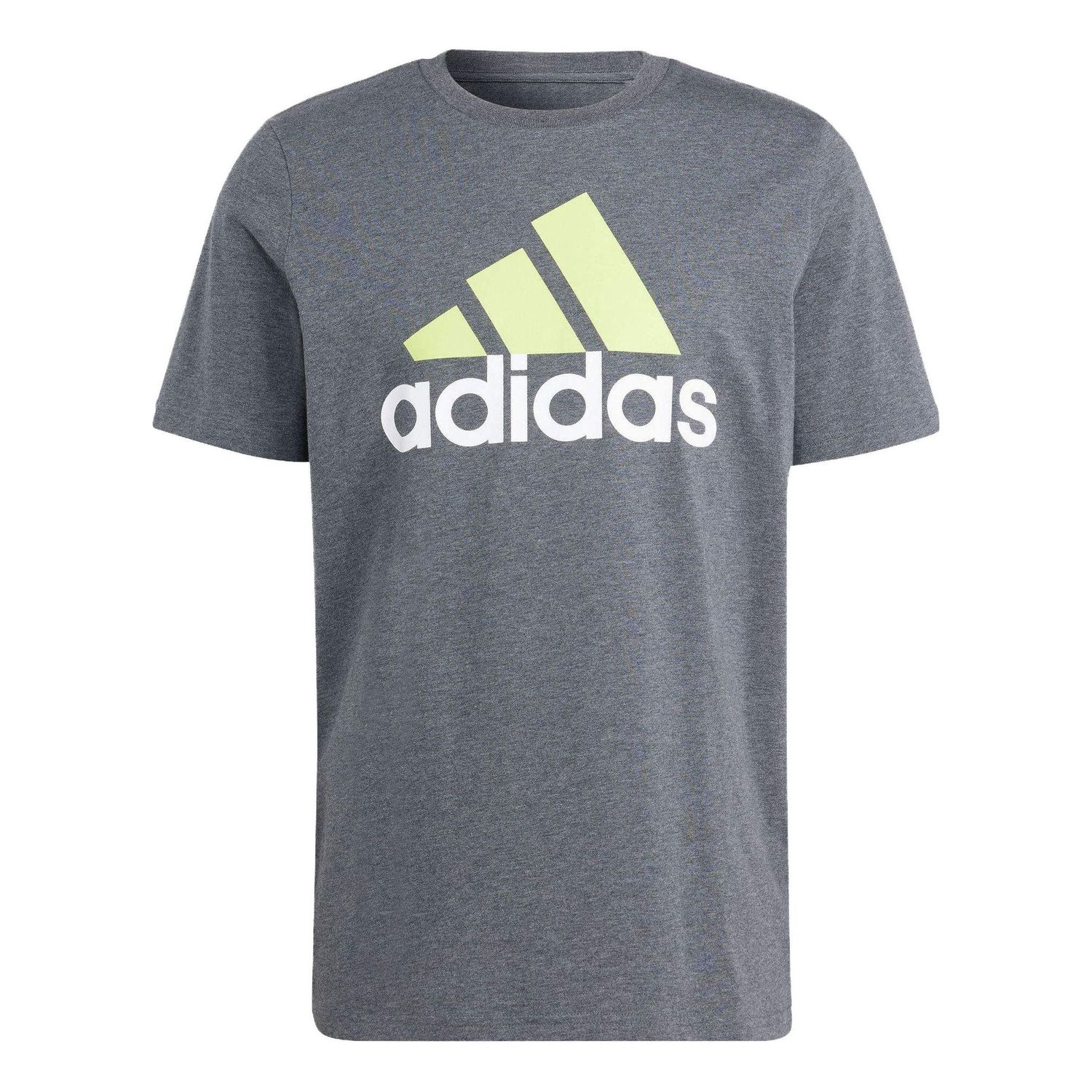 Tričko adidas Originals Essentials Big Logo Jersey T-Shirt Šedá | IJ8578, 0