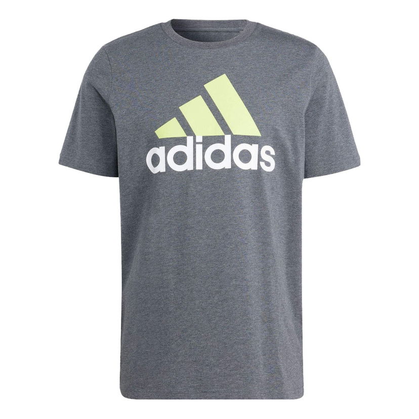 Tričko adidas Originals Essentials Big Logo Jersey T-Shirt Šedá | IJ8578