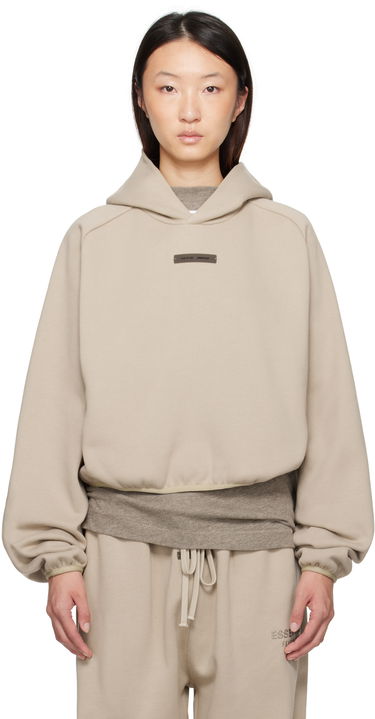 Mikina Fear of God Fear of God ESSENTIALS Modern Fit Hoodie Béžová | 192SP257751FW, 0