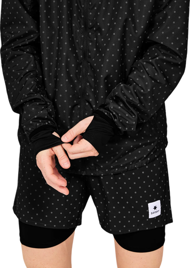 Vetrovka Saysky Saysky Reflective Polka Blaze Hooded Jacket Čierna | mmrja02c1018, 2