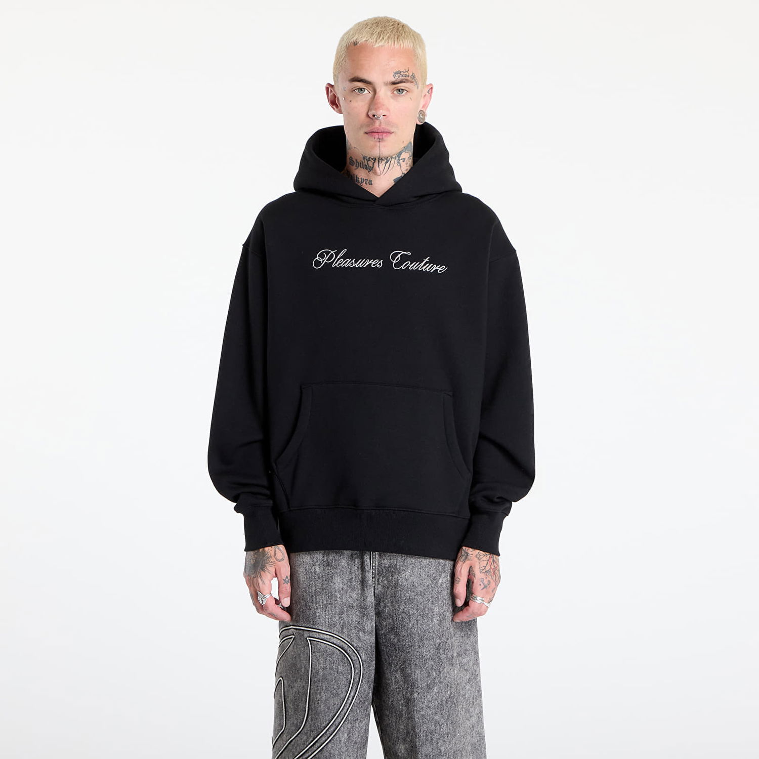 Mikina Pleasures PLEASURES Bliss Hoodie Čierna | P25JC007-BLACK, 0