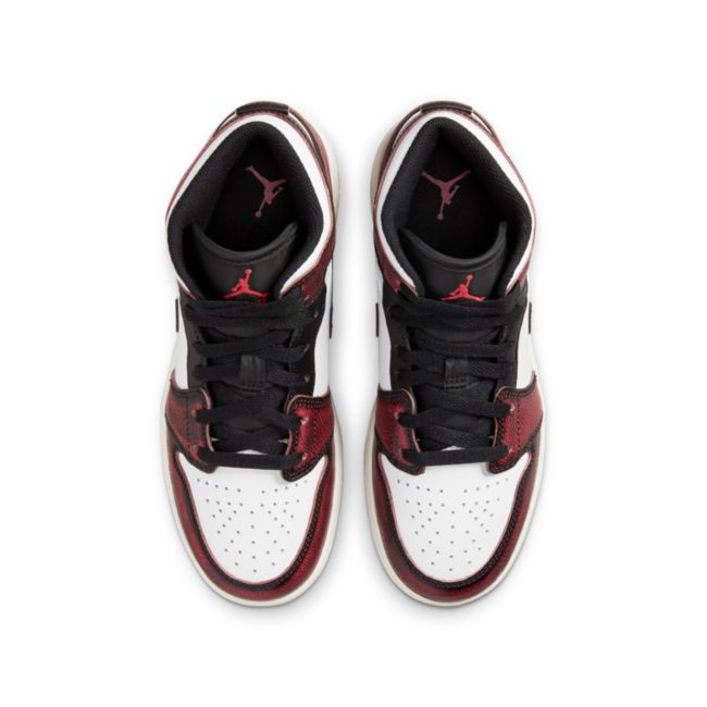 Air Jordan 1 Mid SE "Wear-Away" GS