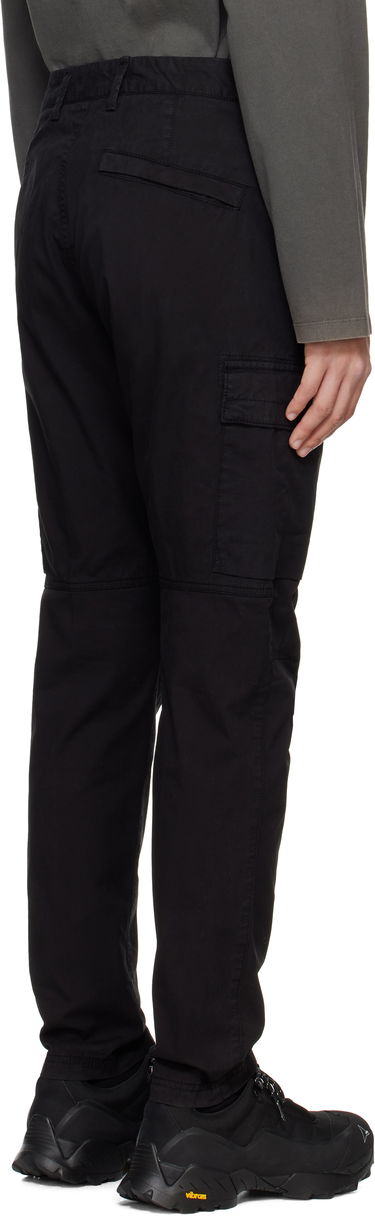 Cargo nohavice Stone Island Stone Island Supima Cotton Twill Stretch-TC Cargo Pants Čierna | K1S153100304S0010, 2