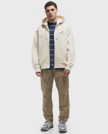 Mikina Carhartt WIP American Script Zip Hoodie Biela | I033063-05.XX, 2