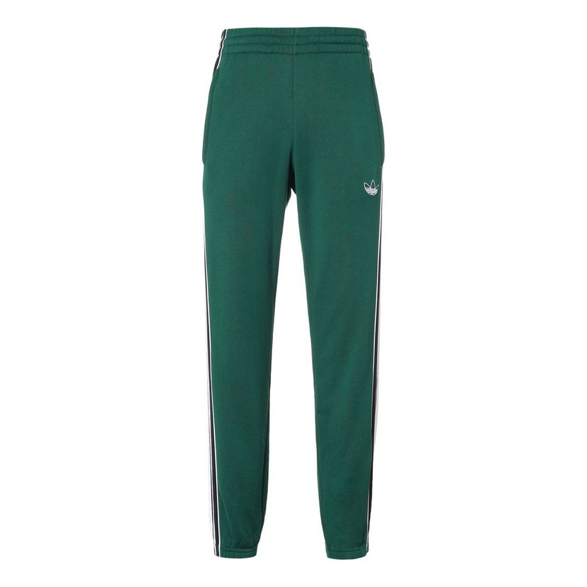 Tepláky adidas Originals adidas Originals 3-Stripes Panel Sweatpants Zelené | EJ7112