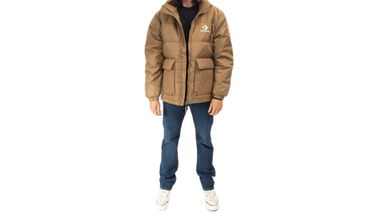 Bunda Converse Short Down Hnedá | 10023755-A02, 2