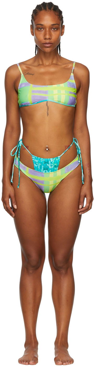 Plavky Collina Strada Collina Strada Recycled Nylon Bikini Rôznofarebný | XX2117, 0