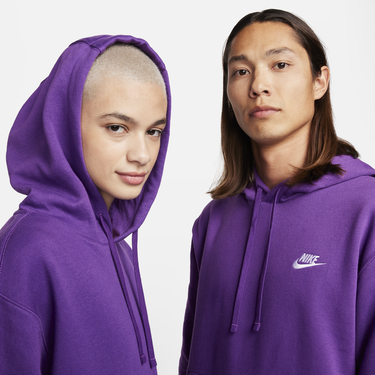 Mikina Nike Sportswear Club Fleece Fialová | BV2654-599, 1