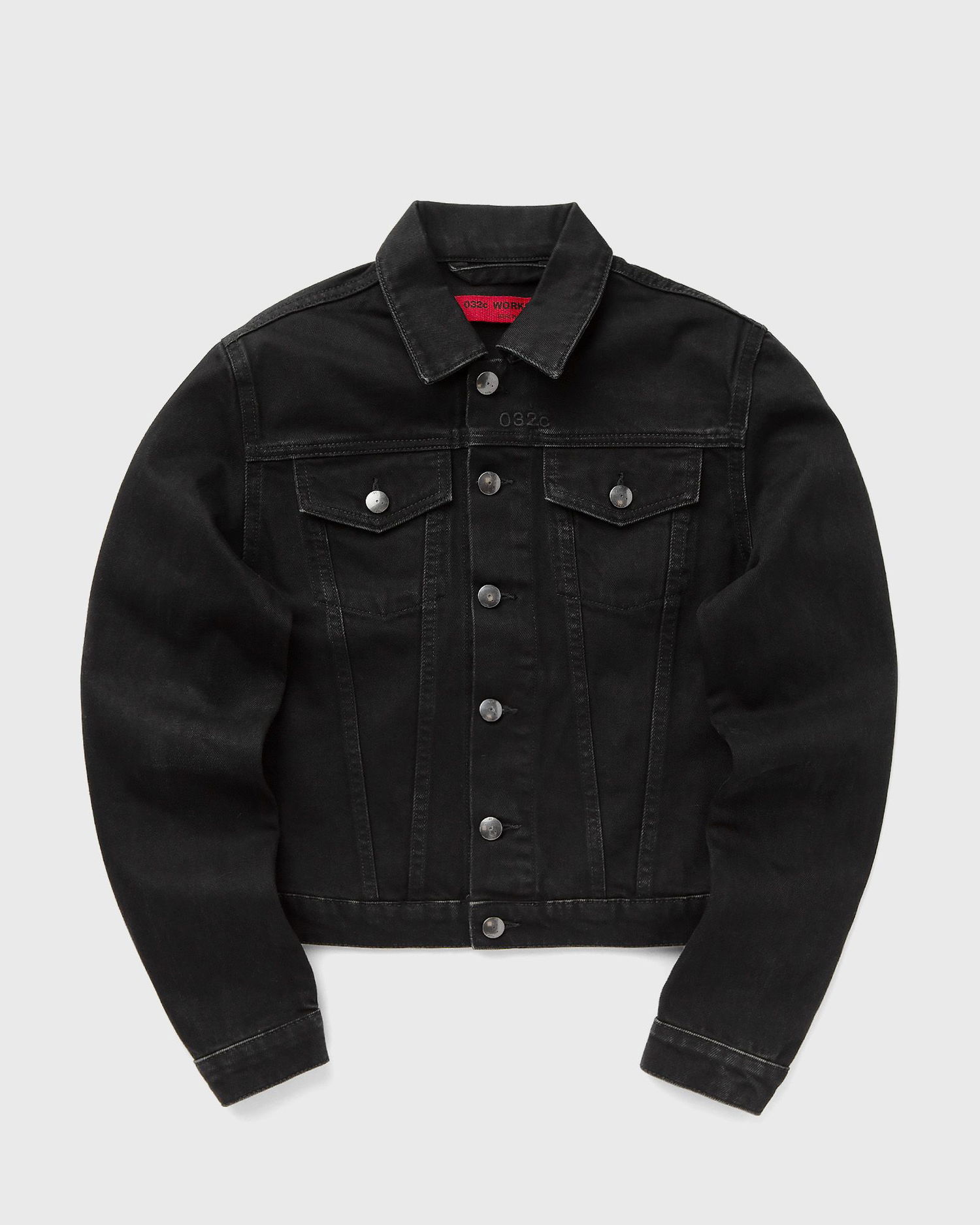 Bunda 032C Down To Earth Boxy Denim Jacket Čierna | S25-URD-1921-050-W, 0