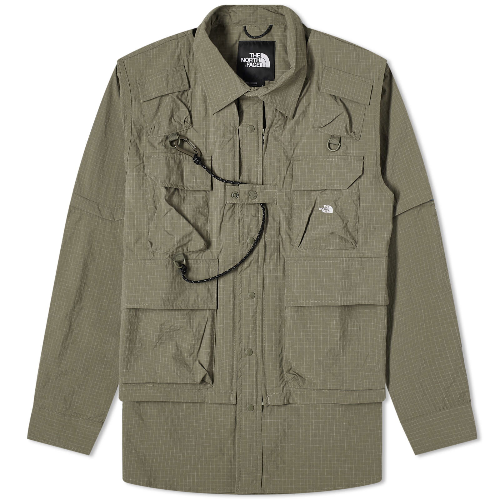 Black Series D4 2-in-1 Shirt "New Taupe Green"