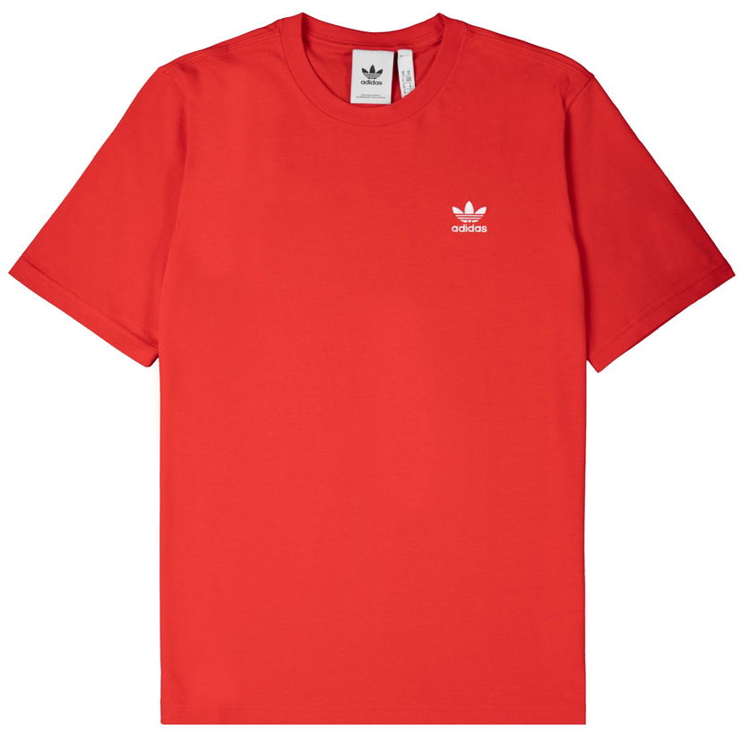 Tričko adidas Originals Men's Originals Essentials Trefoil T-Shirt Červená | hg3906