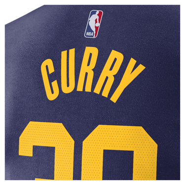 Tričko Jordan Stephen Curry State Warriors 2022/23 Statement Edition Name & Number T-Shirt Navy | DV5772-422, 4