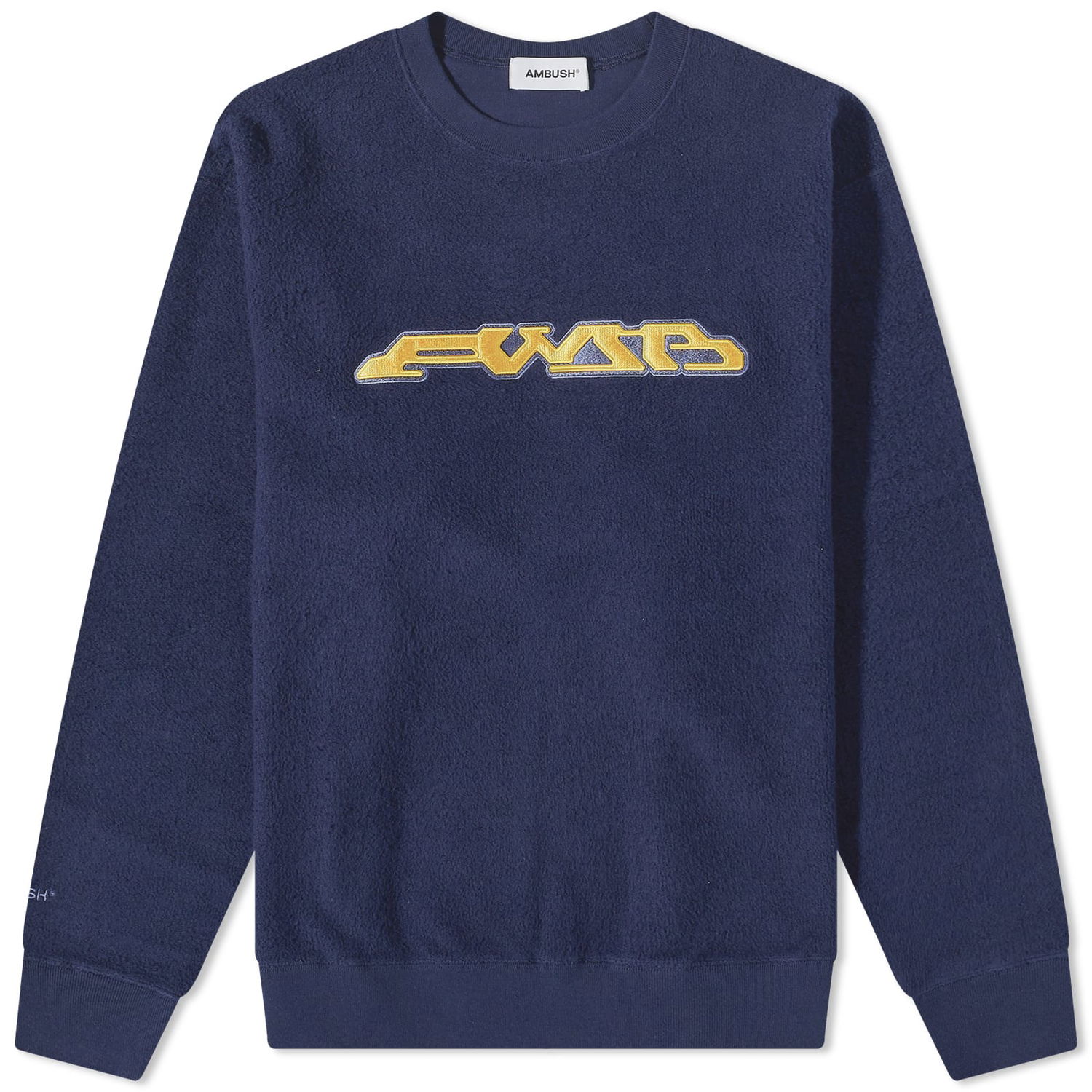 Mikina Ambush Graphic Crew Sweatshirt Navy | BMBA030S23FLE0014618, 0