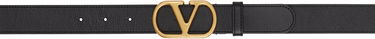 Opasok Valentino Valentino Garavani VLogo Signature Belt Čierna | 6W2T0SM3IYR, 0
