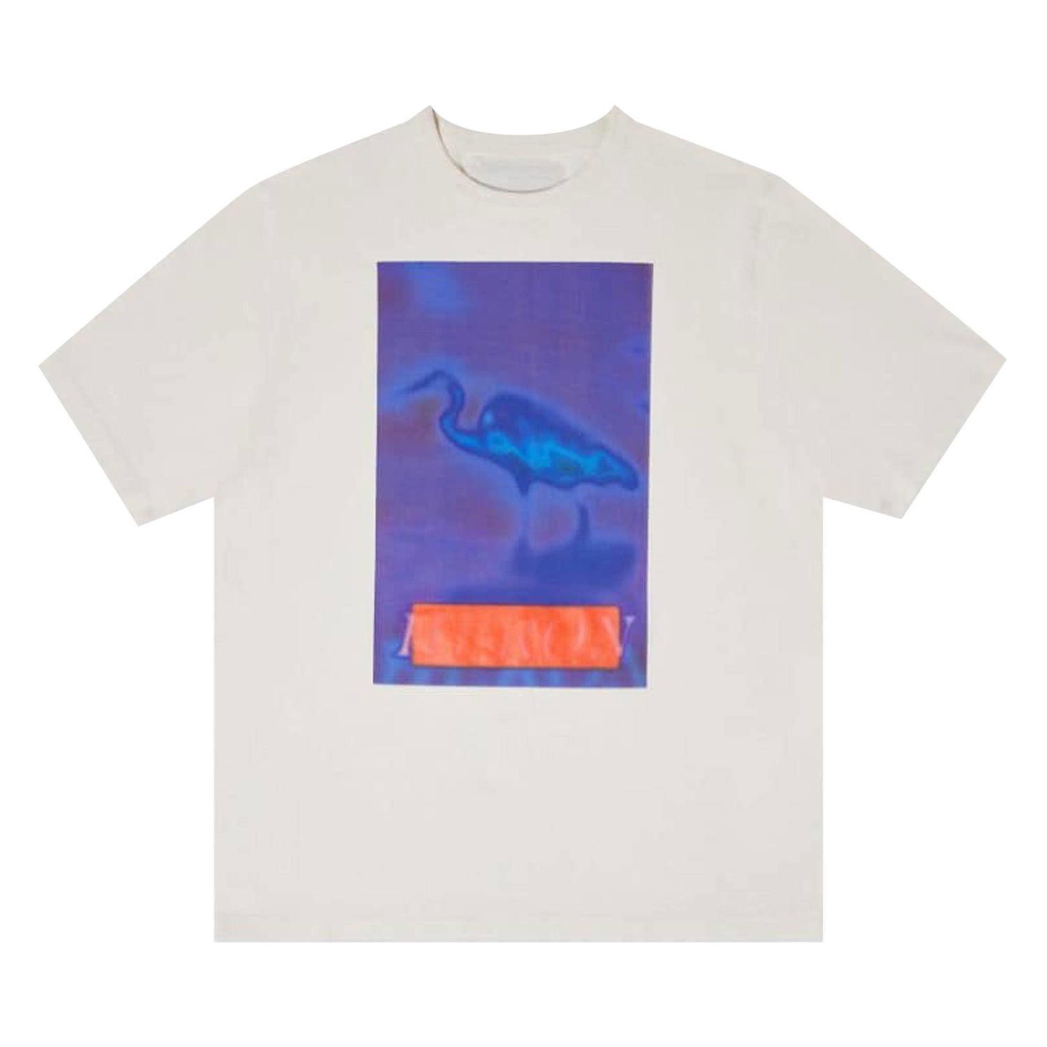 Tričko HERON PRESTON Heron Censored Short-Sleeve Tee Biela | HMAA032F22JER0040146, 1
