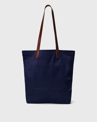 Tote bag Polo by Ralph Lauren Polo Bear Canvas Tote Bag by Ralph Lauren Navy | 405974589001, 1