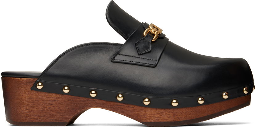 Oblečenie Tom Ford TOM FORD Whitney Leather Clogs Čierna | W3609-LCL070G