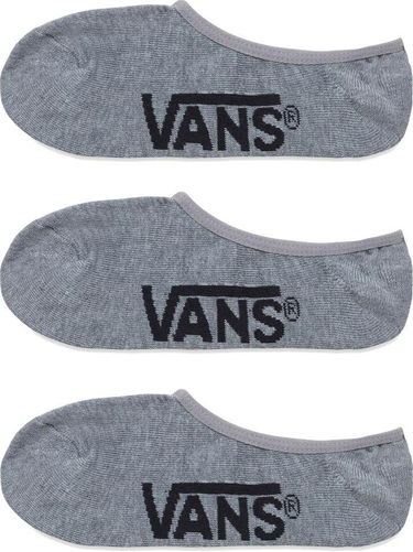 Ponožky Vans Classic Super No Show Socks (3 Pack) Šedá | vn000xs9htg1, 0