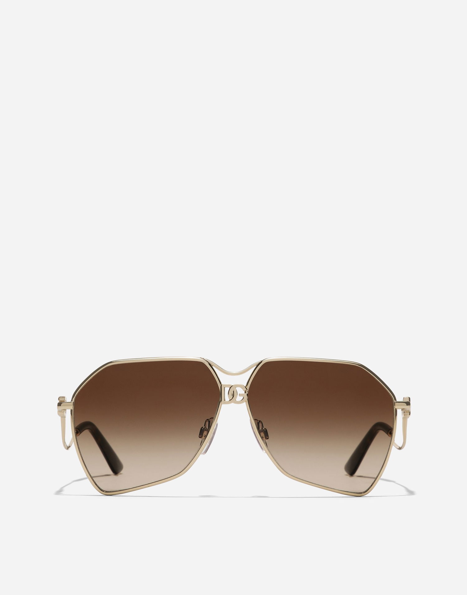 Slnečné okuliare Dolce & Gabbana Dg Filo Geometric Frame Gradient Sunglasses New Arrivals Metalická | VG2326VM2139V000, 0