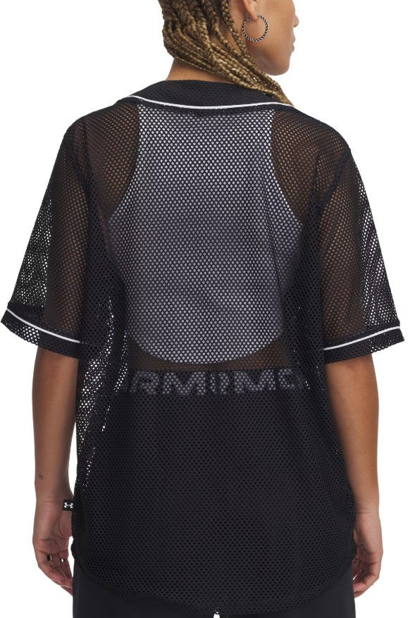 Dres Under Armour Under Armour Sportstyle Mesh Baseball Jersey Čierna | 1389637-001, 1