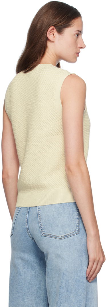 Sveter rag & bone Knit Buttoned Vest Žltá | WAS24F046UG46, 2