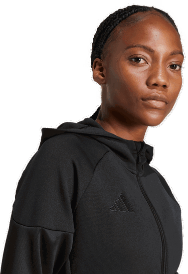 Mikina adidas Performance Tiro 25 Full-Zip Hoodie Čierna | JD9079, 4