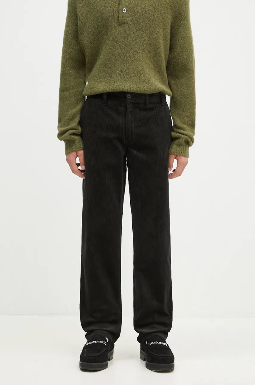 Nohavice NORSE PROJECTS Corduroy Trousers Zelené | N25.0407.8109, 0