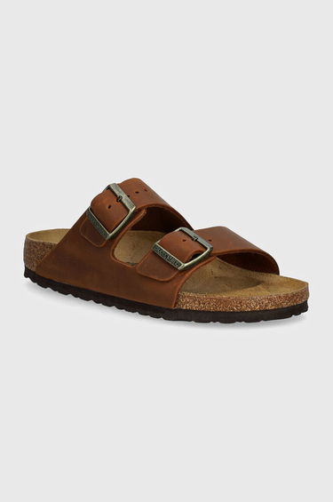 Tenisky a topánky Birkenstock Arizona Leather Sandals Hnedá | 1028401, 0