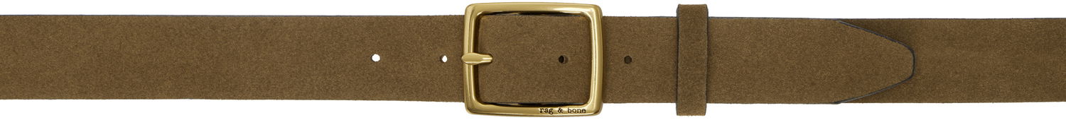 Opasok rag & bone Rag & Bone Boyfriend Suede Belt Hnedá | WJW24HB1015SU15, 0