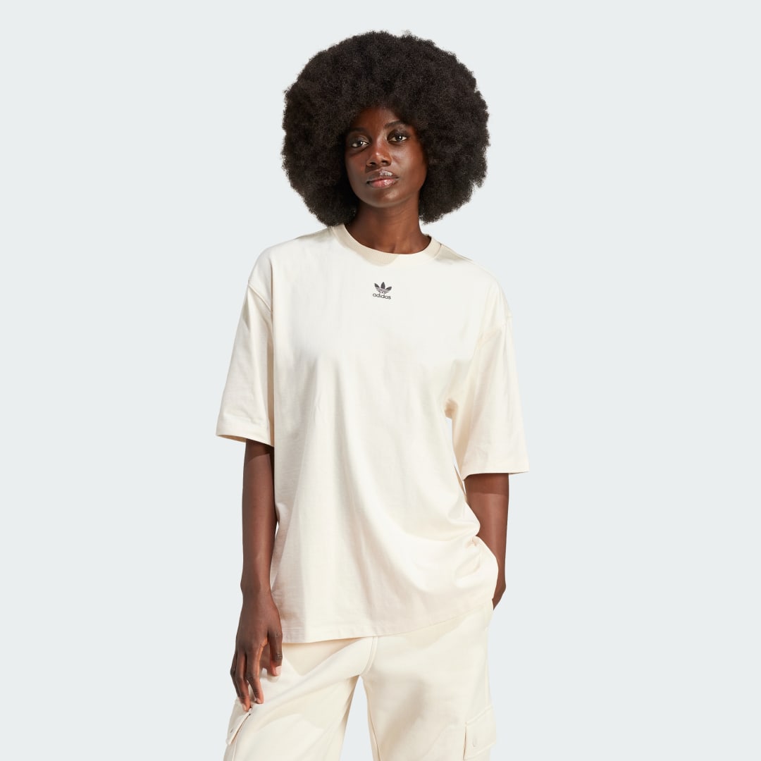 Tričko adidas Originals Adicolor Essentials Tee Béžová | IR5926, 1